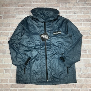 Ⓚ【DEADSTOCK】WILD THINGS "WIND SHIRT" HOODED JACKET NAVY①