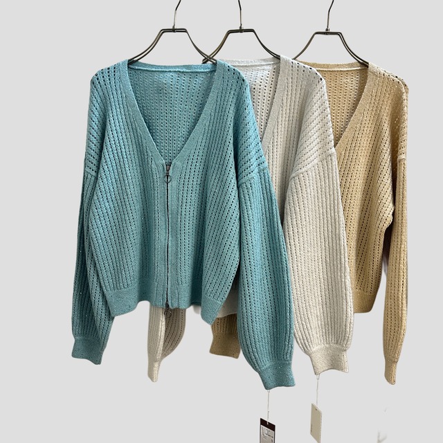 sale》《cloche/クロッシェ》グラデーションラメニット 