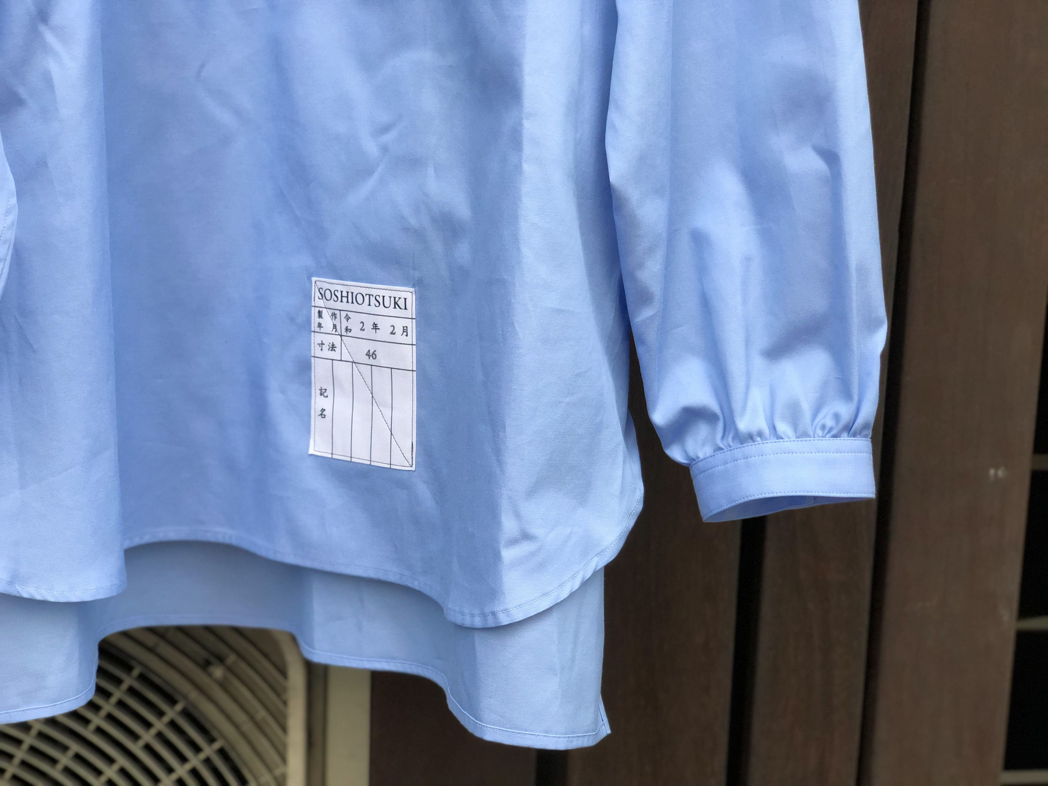 SOSHIOTSUKI | ENDING PULLOVER SHIRTS_2 | IAAAM ONLINE STORE
