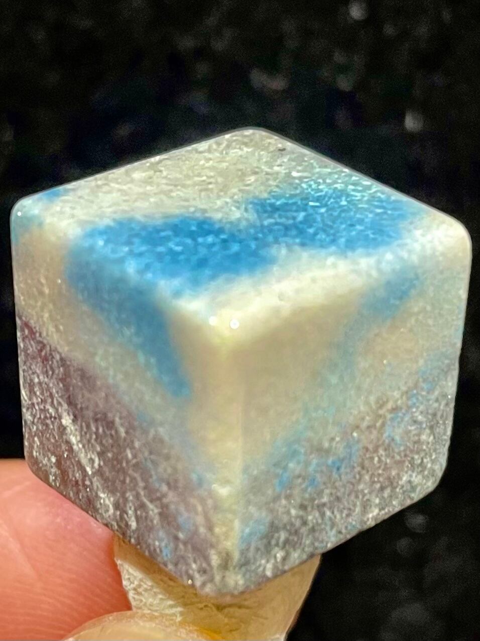 2) 妖精の石「トロレアイトinクオーツ」スクエア