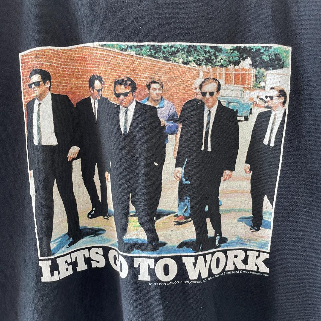 GF484 Tシャツ ムービーT 映画 レザボアドッグス ブラック 野村 GF484 Tシャツ ムービーT 映画 レザボアドッグス ブラック 野村