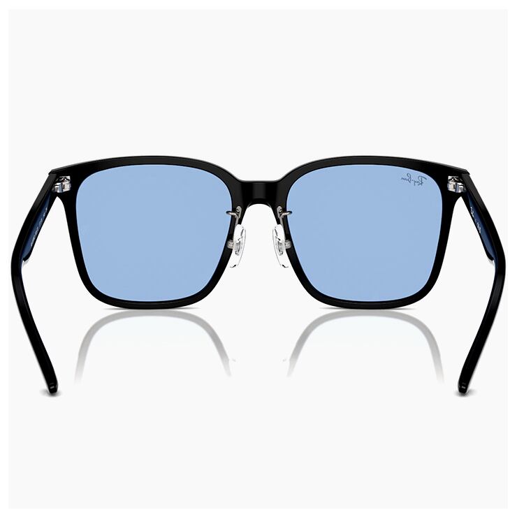 Ray-Ban サングラス 青いレンズ 黒フレーム*2 レイバン サングラス rb2206d 901/72 57mm Ray-Ban RB2206D 90172
