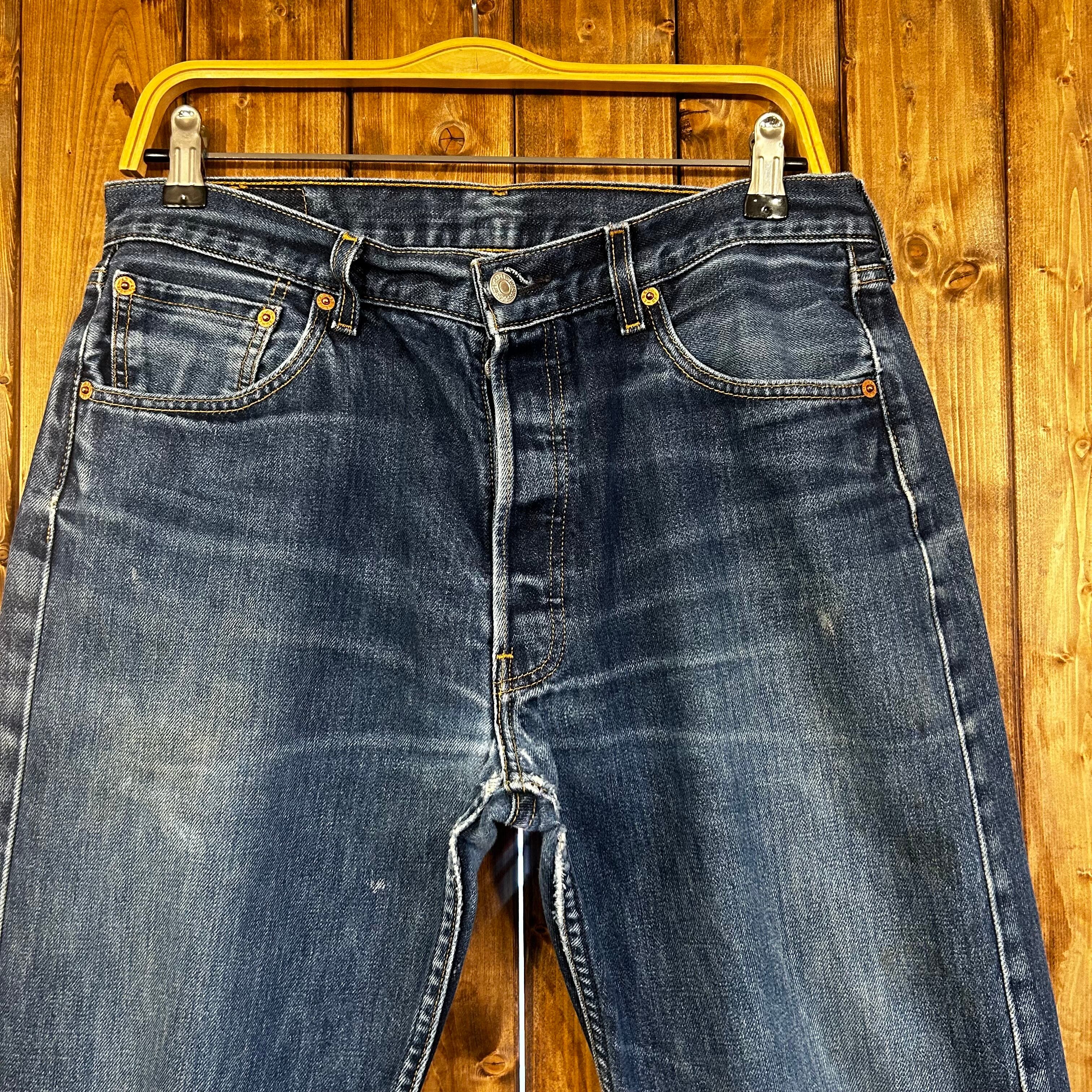 リーバイス 501 W34 ヒゲ トルコ製 Levi's ユーロ デニム ストレート ...