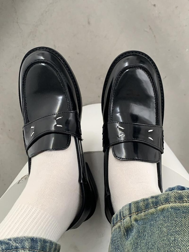 Stitch tag loafer（ステッチタグローファー）c-623