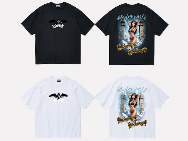堕天使　 S/S Tee /WHITE・ BLACK　日本製