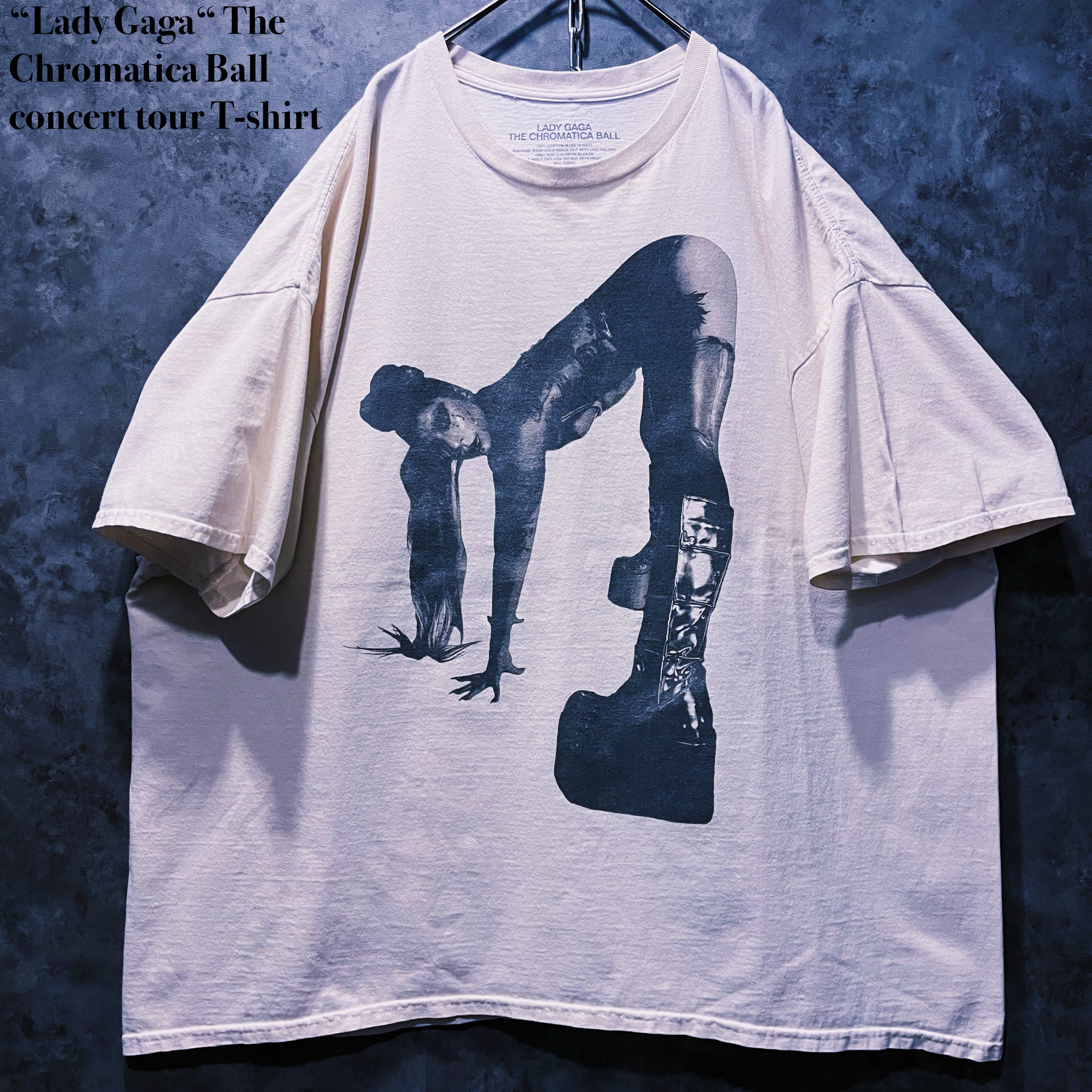 【doppio】“Lady Gaga“ The Chromatica Ball concert tour T-shirt