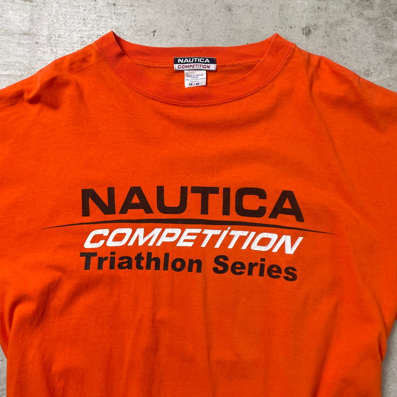 NAUTICA COMPETITION ノーティカ プリント Tシャツ トライアスロン 