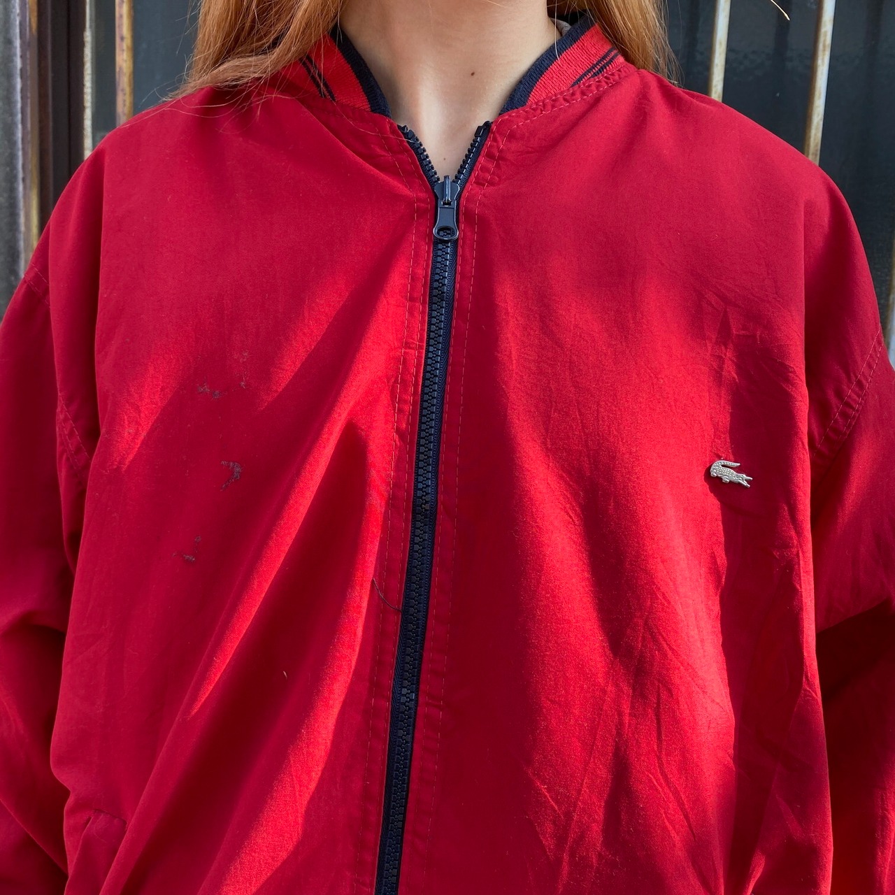 LACOSTE ラコステ リバーシブル スポーツジャケット ブルゾン メンズXL 