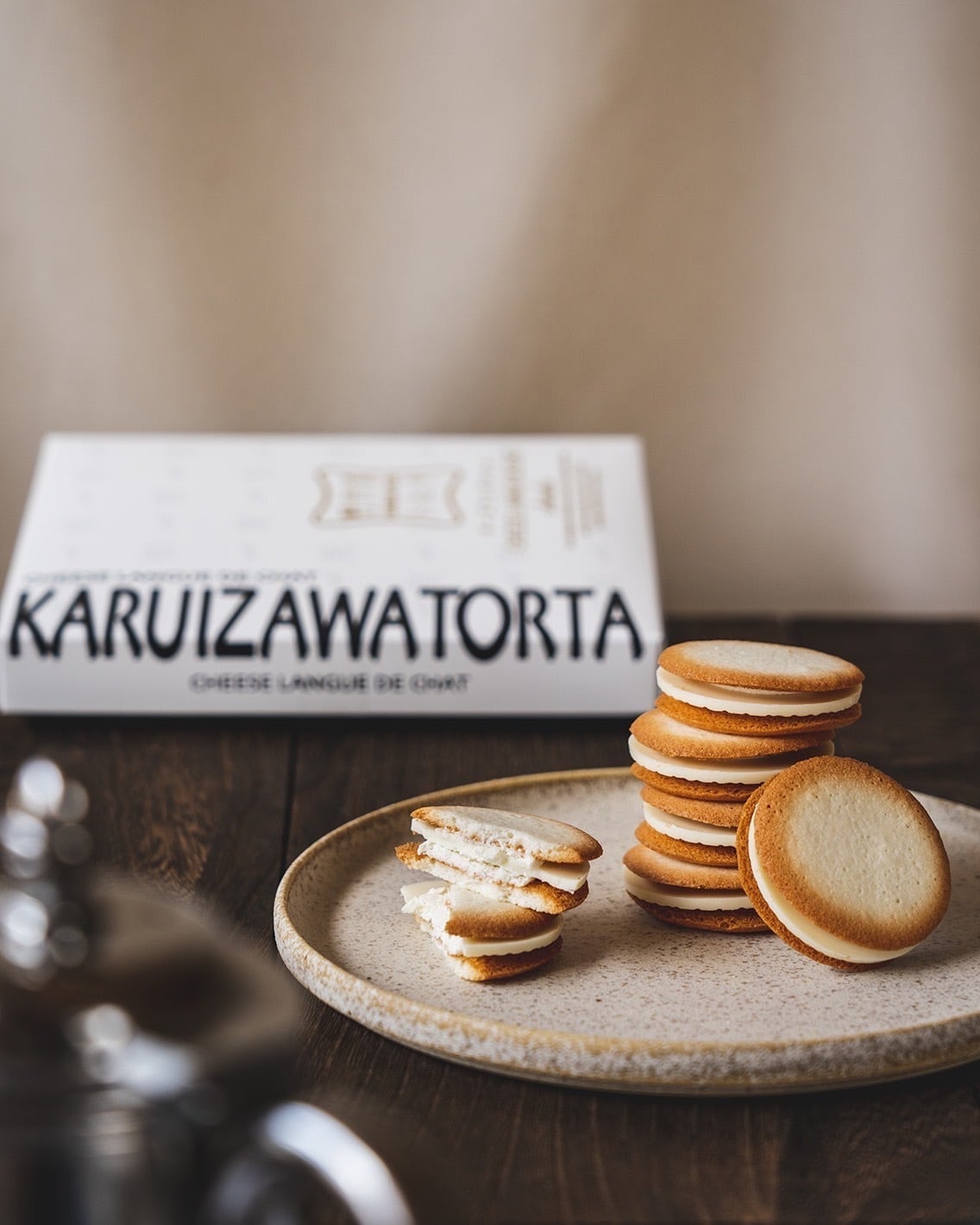 送料込】チーズラングドシャ18枚入×5 | チーズケーキ KARUIZAWA TORTA