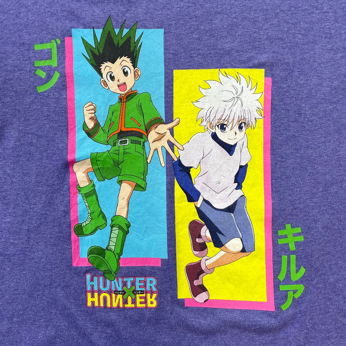 HUNTER×HUNTER ハンターハンター アニメ キャラクター プリントTシャツ