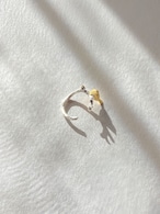 枝にとまる小鳥 イヤーカフ Ⅰ.