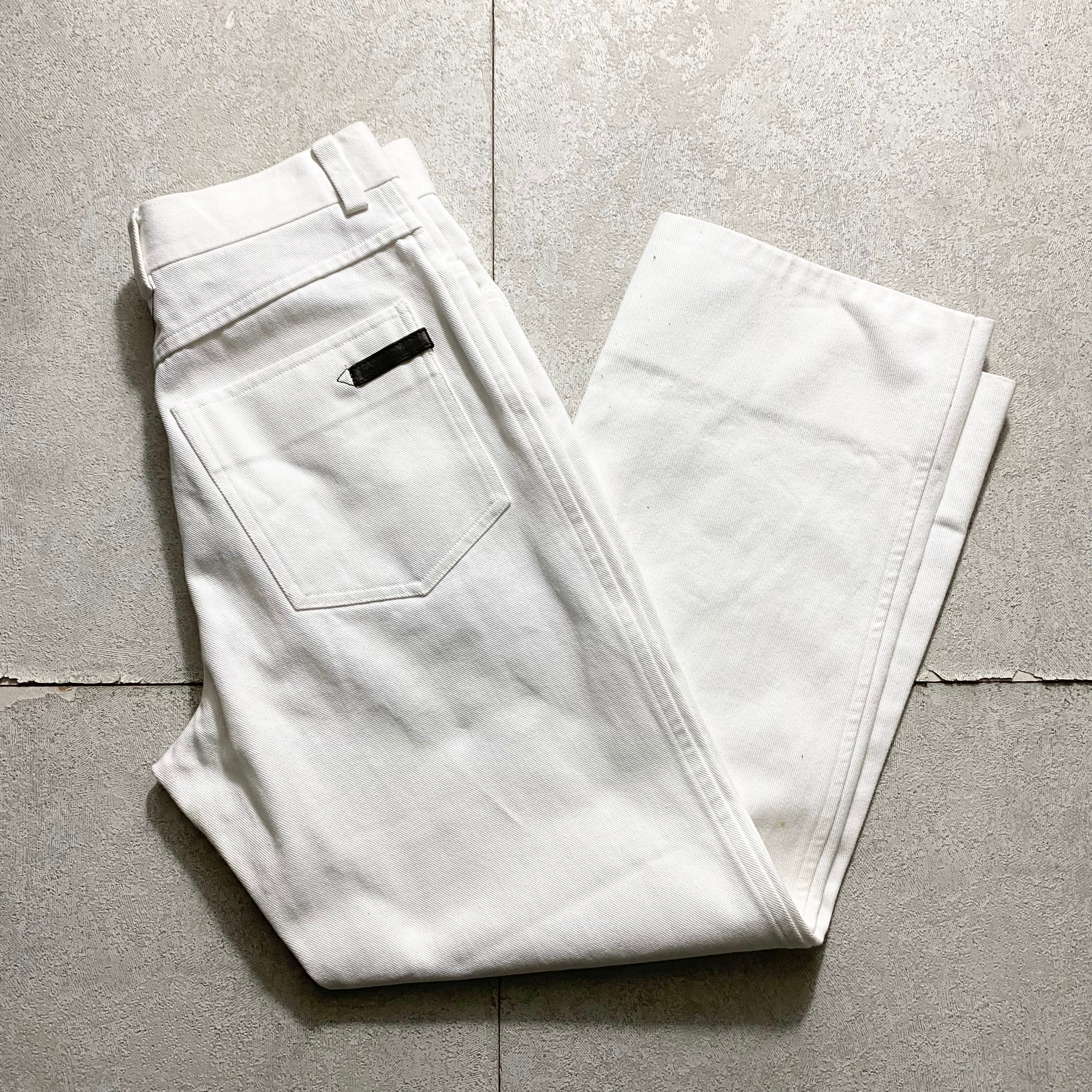 HERMES ホワイト ストレートデニム HERMES white denim pants | NOIR ONLINE