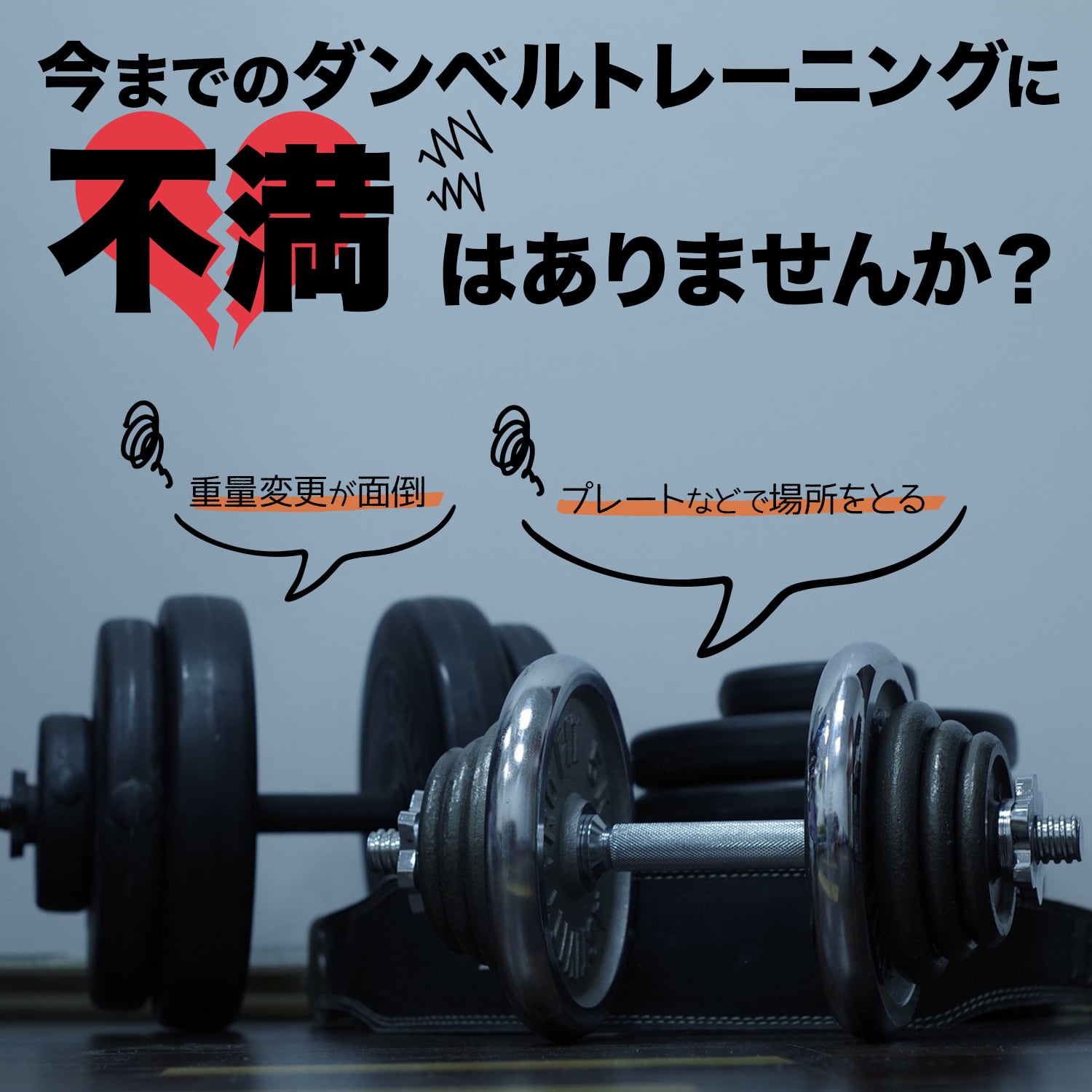 ダンベル 可変式 24kg プレート トレーニング