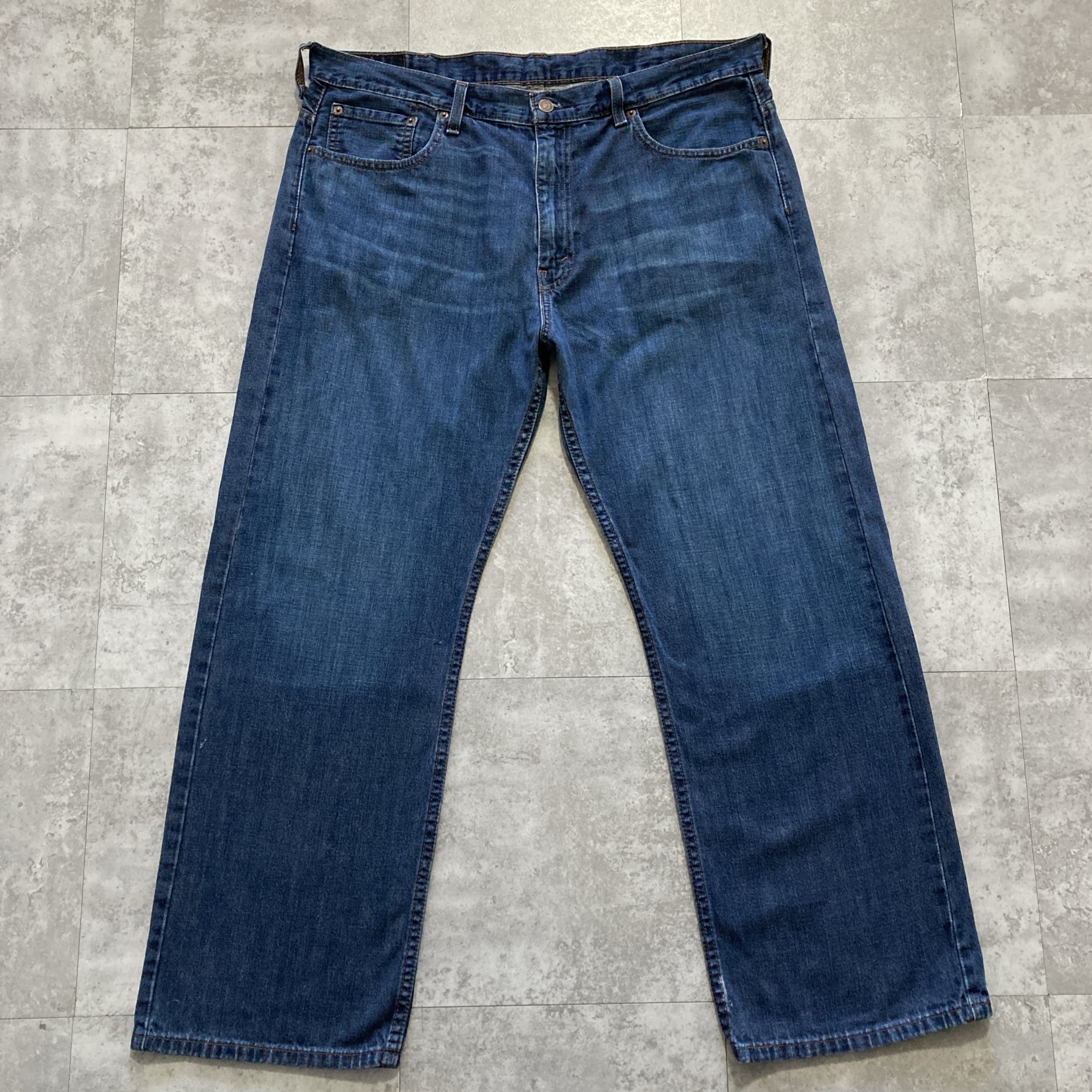 W38 L30】Levis 569 リーバイス 145周年 ジッパーフライ 濃紺 縦落ち