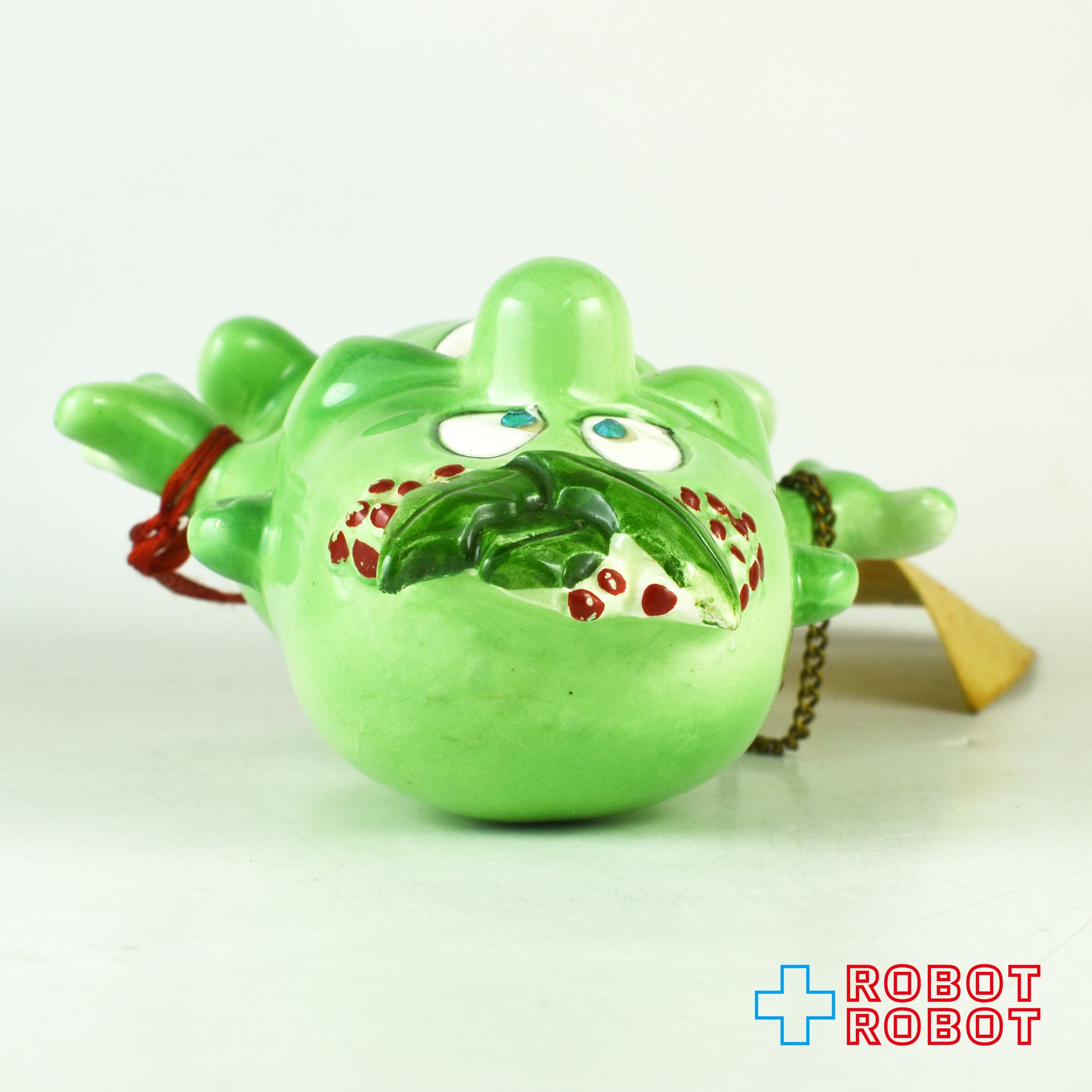 クレイス社 サイコセラミック 両手を広げ笑顔の緑のおっさん 1960年代