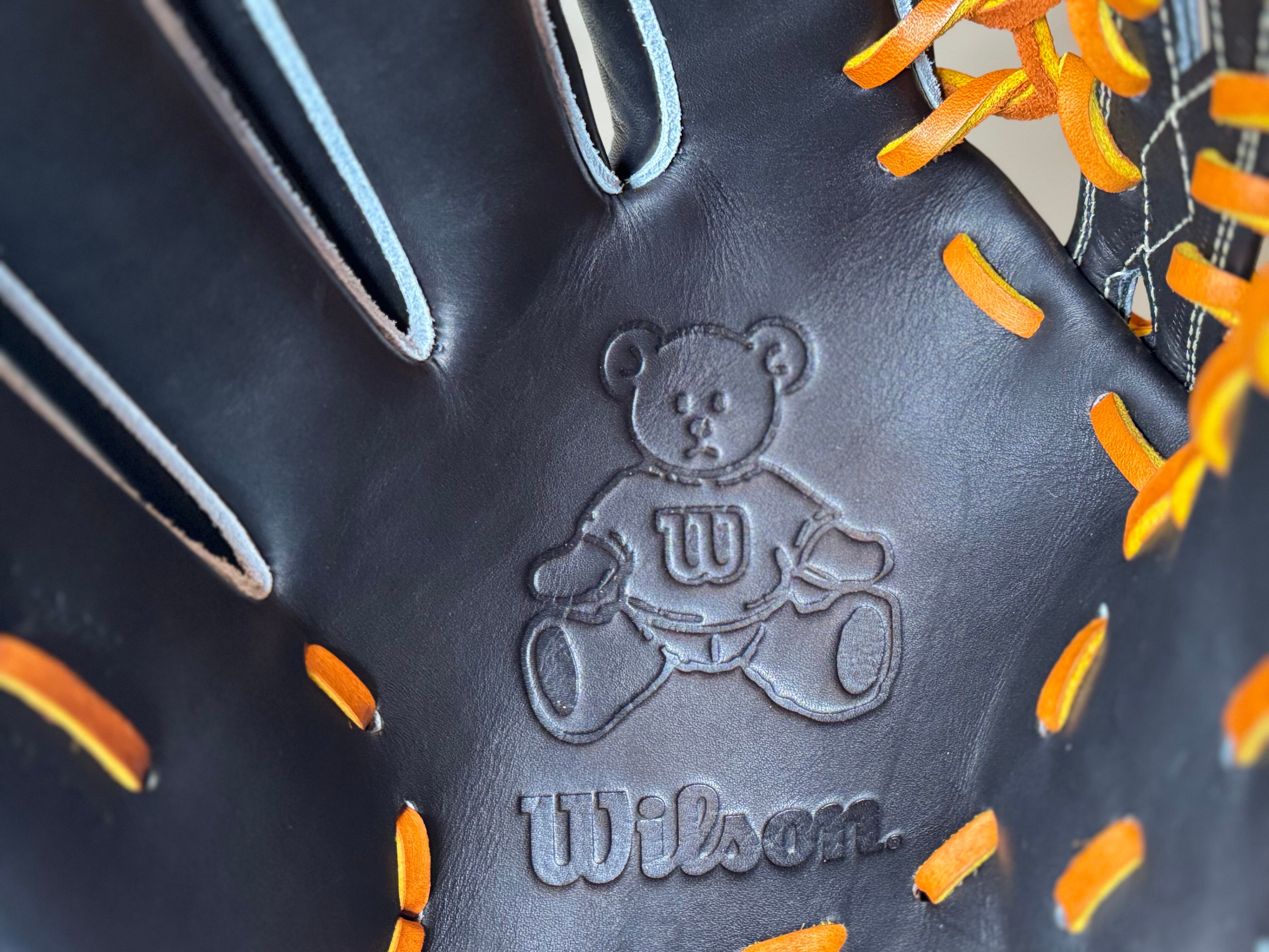 プレミアムキップレザー限定モデル【Wilson】硬式用グローブ D8型