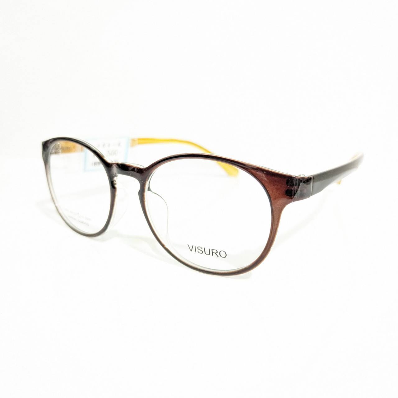 【VISURO】ボストンセルフレーム ブラウン