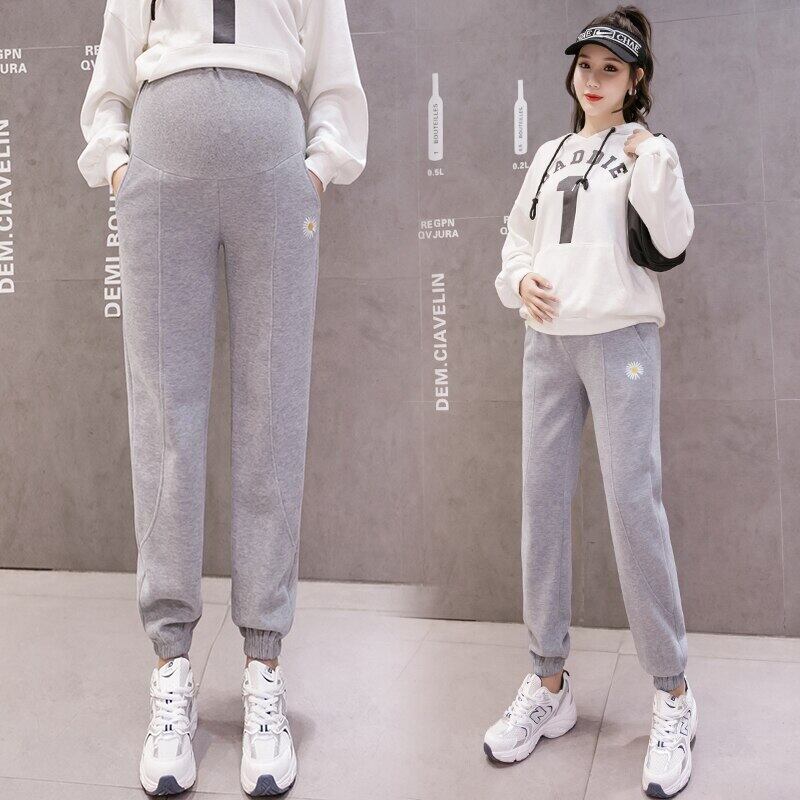 【新作】【送料無料】 913＃マタニティパンツ春秋パンツコットンワイドレッグルーズ快適なベリーサポートパンツ伸縮性ウエスト エラスティック スプリング 春物 オータム 秋物 ワイドパンツ AL expec338828516499