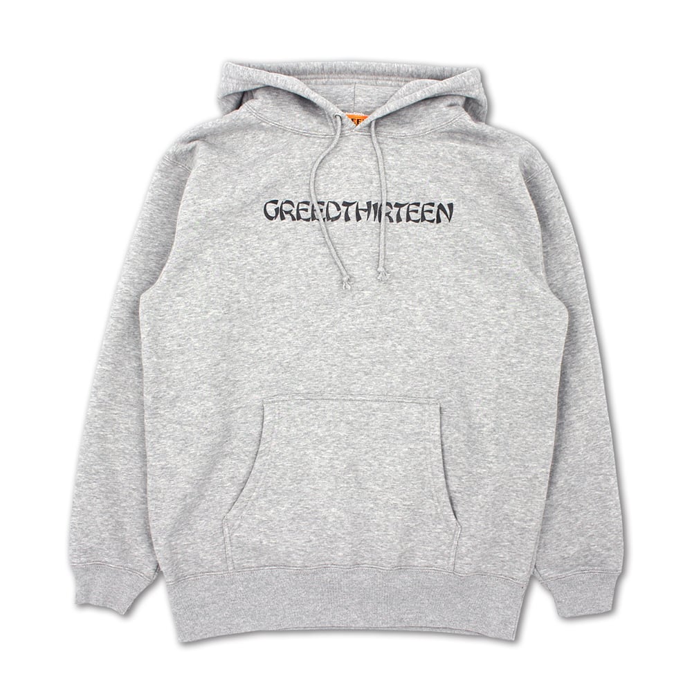 GREED13 OLDSK8 PULLOVER HOODIE grey | DOG HOUSE GARAGE GREED13 OLDSK8 PULLOVER HOODIE grey | DOG HOUSE GARAGE