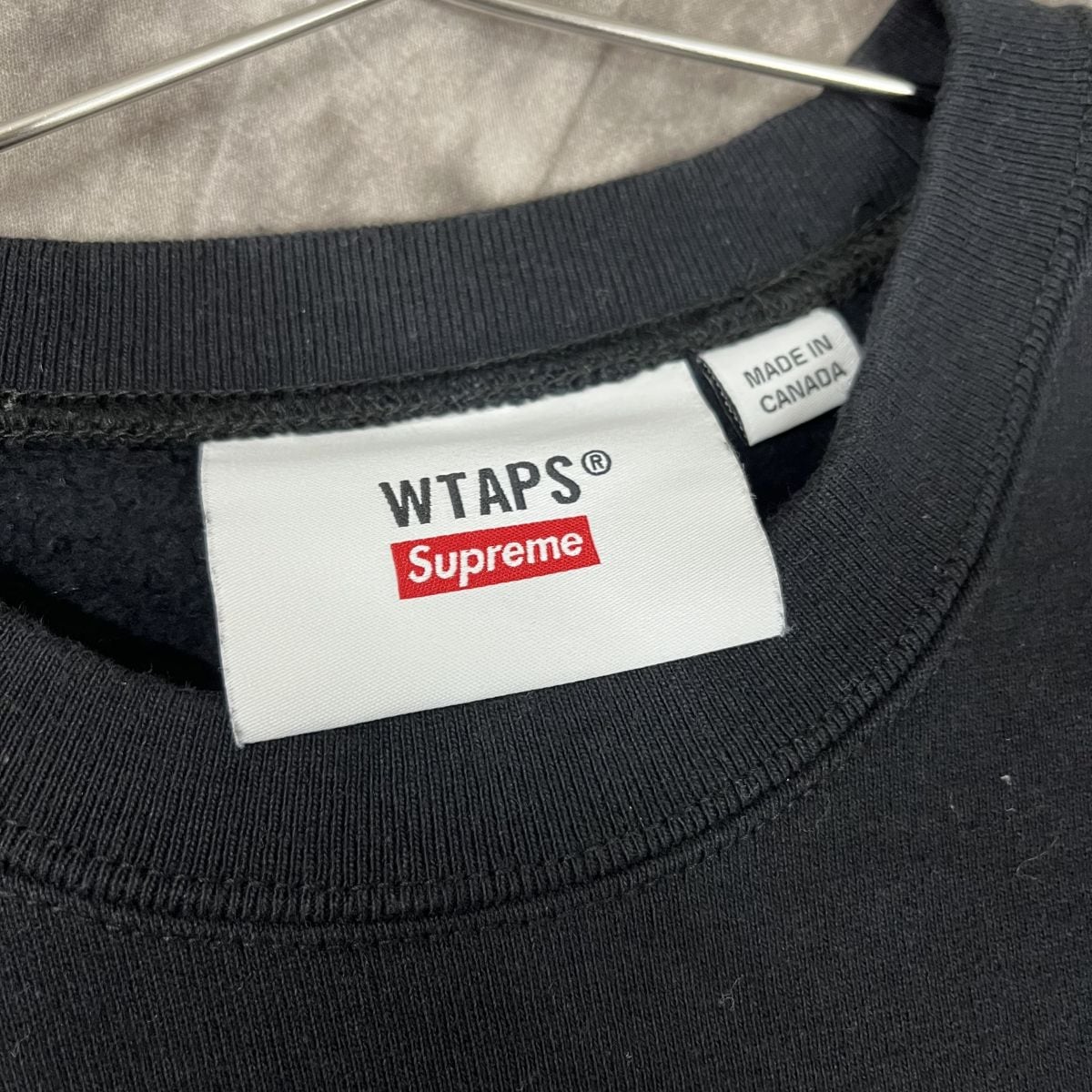 Supreme×WTAPS  21AW Crewneck