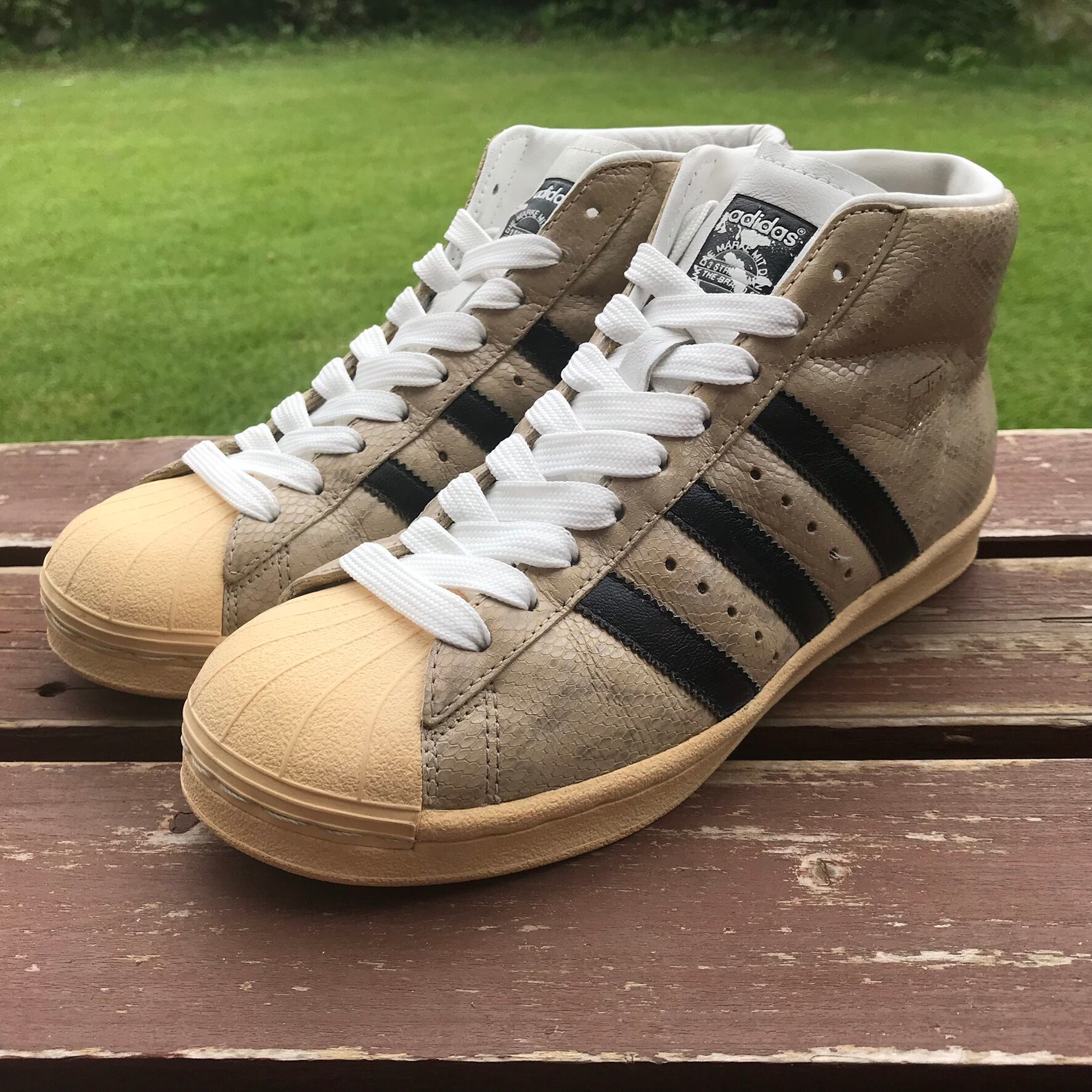 adidas PRO MODEL VINTAGE DLX レア　ヴィンテージ PRO MODEL VINTAGE DLX - スニーカーショップSKIT