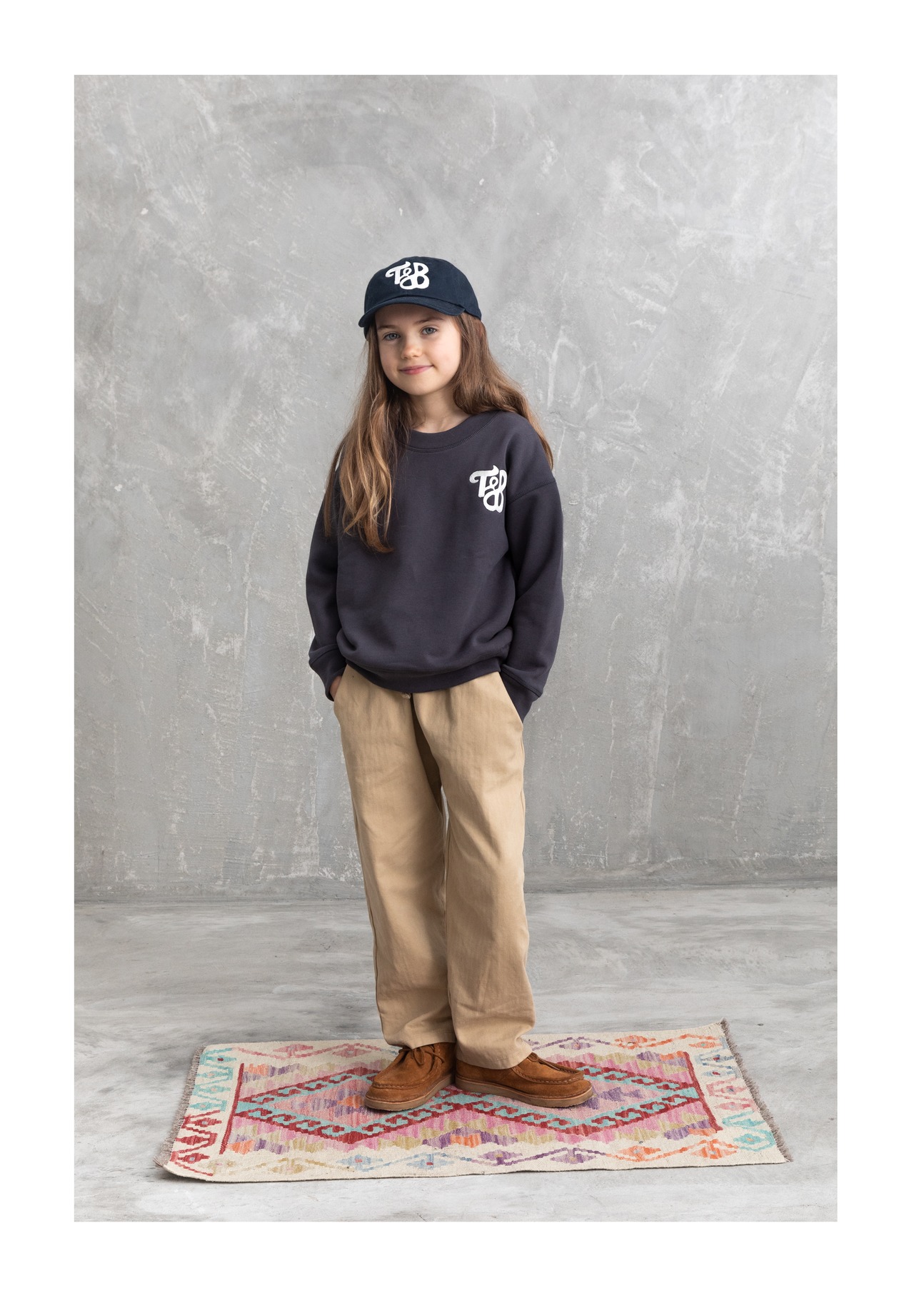 残り1点(SIZE 8)TOM&BOY /SWEATSHIRT