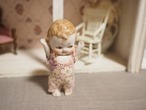 巻き毛のビスクドール Hertwig(補修・欠けあり) 画像8