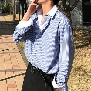 フェイクレイヤード風シャツ　MT0080202