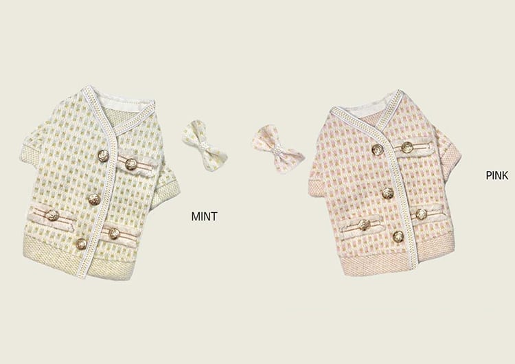 SALE】cocoジャケット S ~ XL 2color / 犬服 秋冬 新作 ツイード