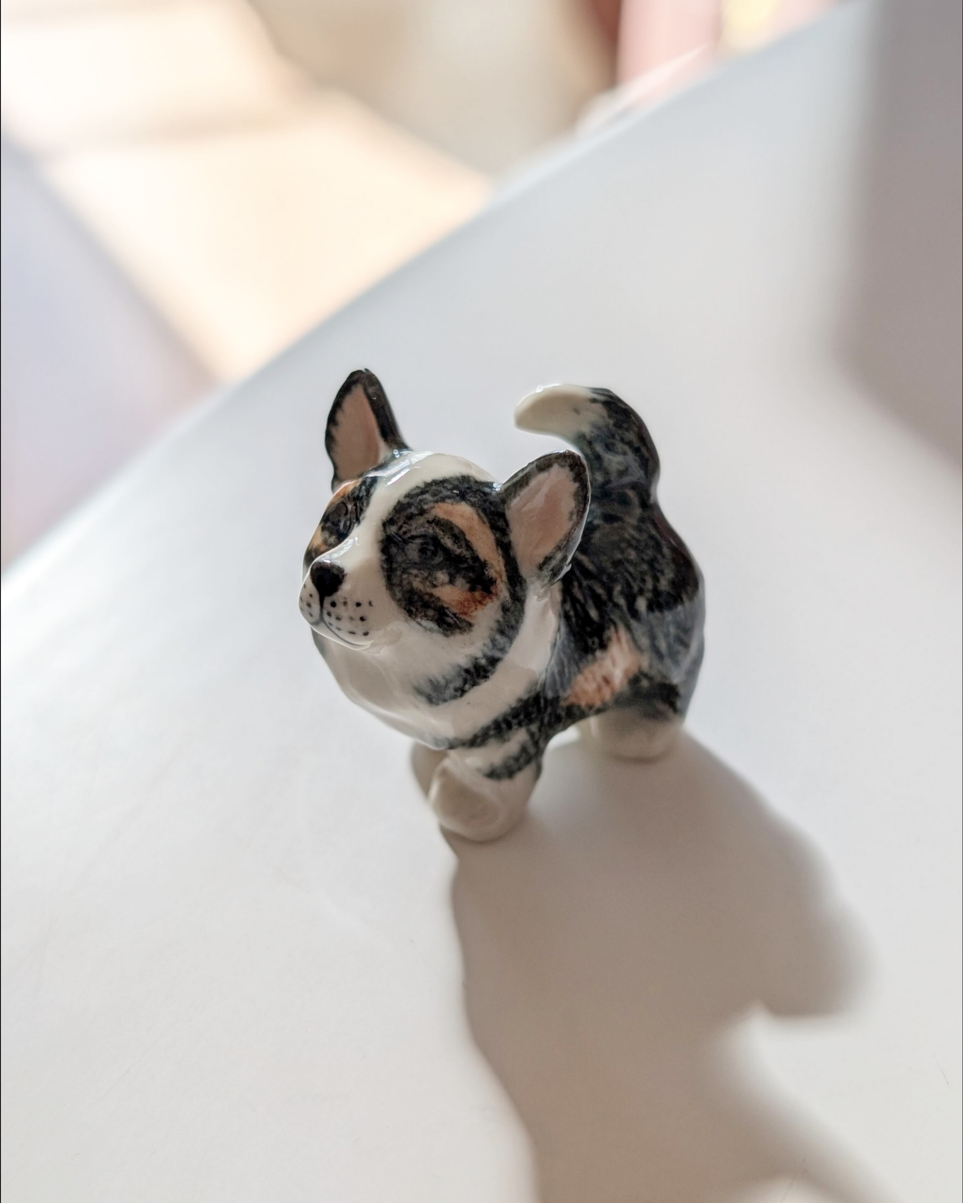 【ミニチュア陶器】 Corgi~puppy~