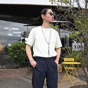 OLD JOE(オールドジョー)高島ちぢみ半袖シャツスタイル