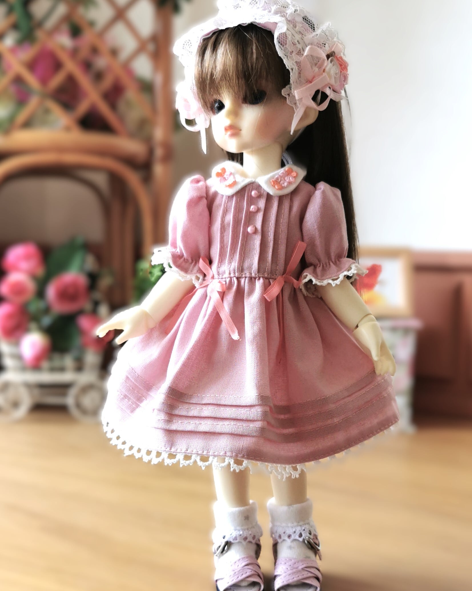 エプロン&ワンピースセット 幼SD】ワンピース&エプロン セット DY-0063 | cocorokei20