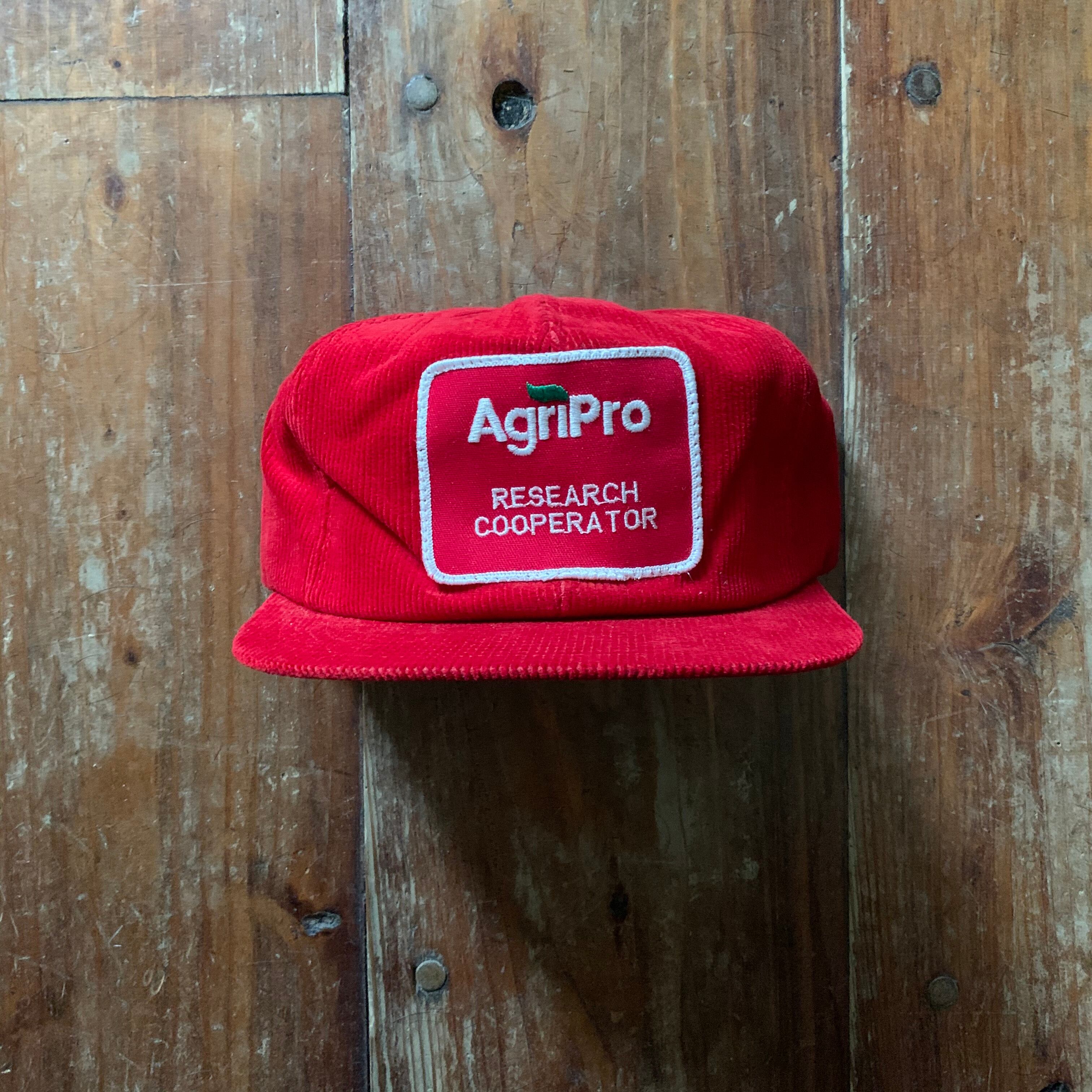 70's Farmer Corduroy Trucker Hat "Agri Pro" K-products