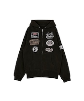 CLマルチプルロゴフーディー (BLACK) CQ-49047