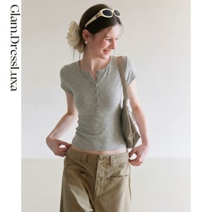 Button Fit ベーシックTee/5color_T1427
