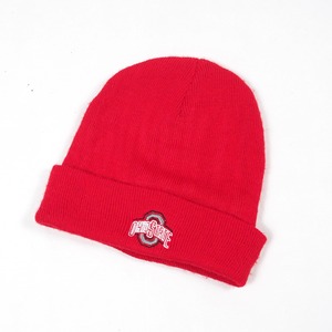 OHIO STATE UNIVERSITY Buckeyes knit beanie hat /カレッジ ニットビーニー