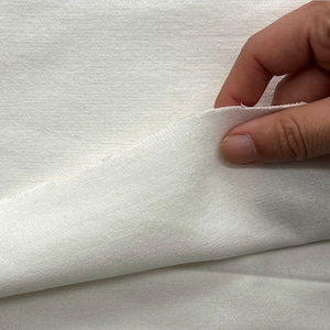 ★TB196◆2.6m◆ラスト1点!◆綿100%両面弱ネル地生地◆オフホワイト