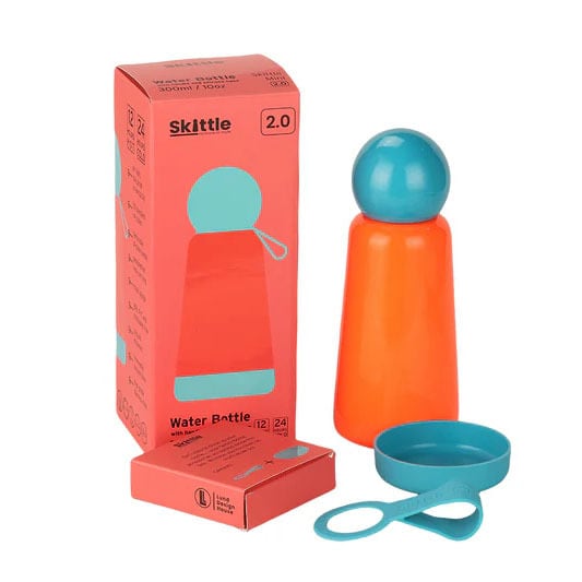 Skittle Bottle 2.0 300ml (Coral & SkyBlue) / スキットル ボトル 2.0