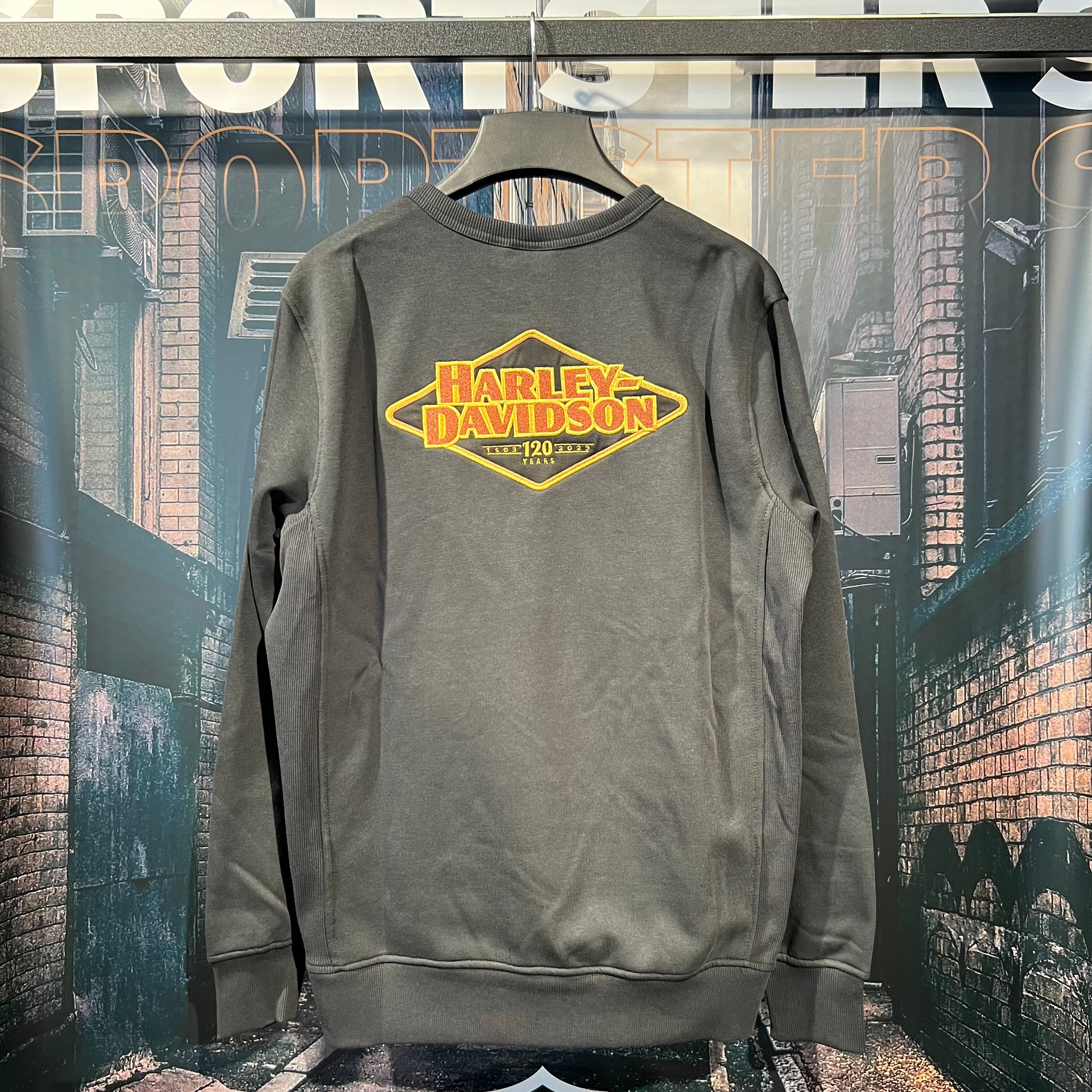 ビンテージ 大型 看板 Harley Davidson 幅76cm / ガレージ ビンテージ 