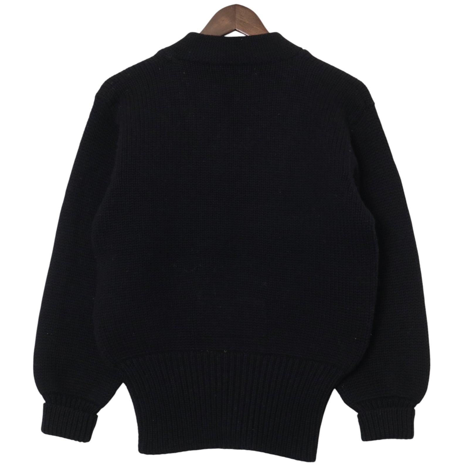 1940S LION MILLS V-NECK SWEATER NAVY | safarionline