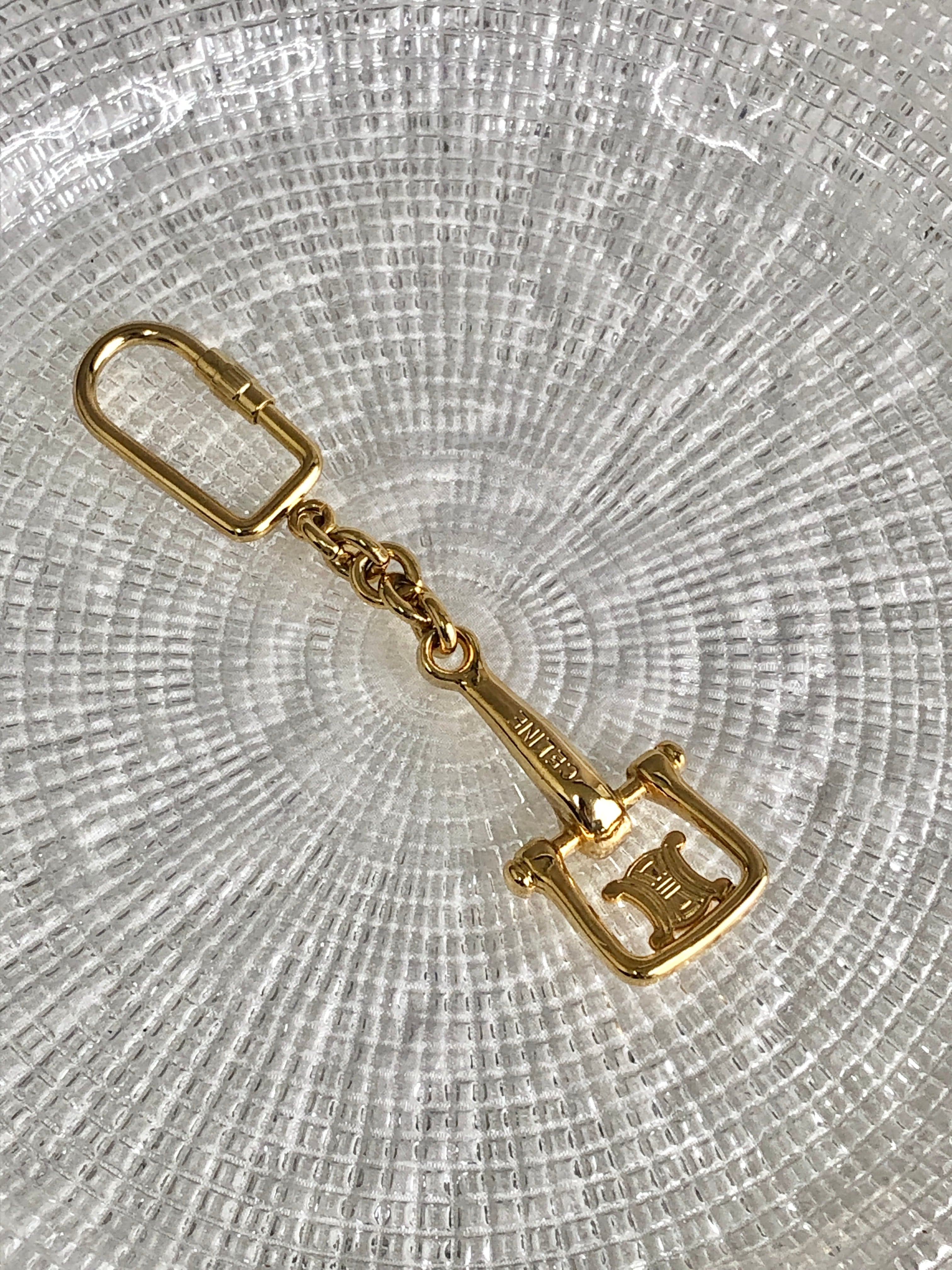 CELINE☺︎セリーヌ☺︎ヴィンテージ☺︎ゴールド シルバー CELINE セリーヌ チャーム ゴールド トリオンフ vintage ヴィンテージ