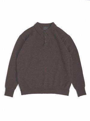 Alpaca Wool Smooth Knitted Polo