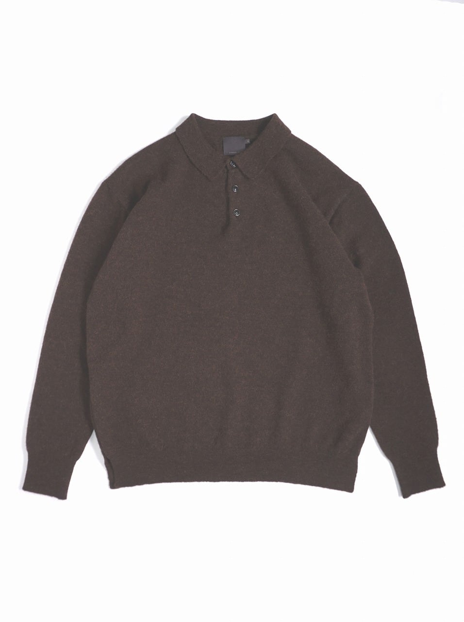 Alpaca Wool Smooth Knitted Polo