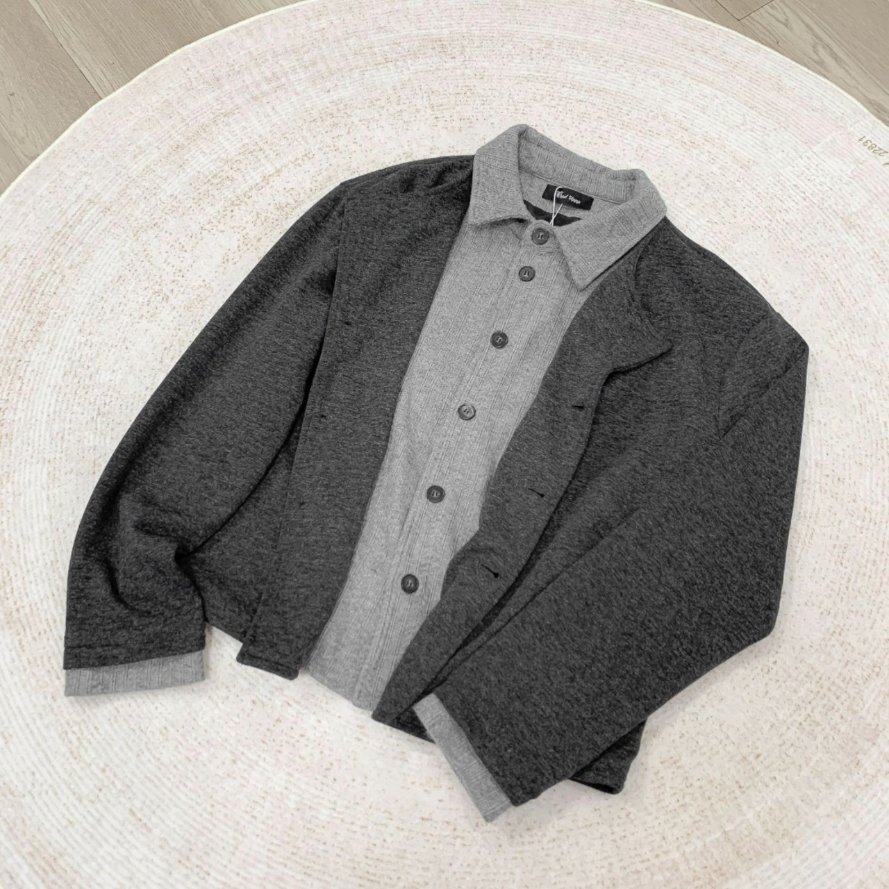 Layered Lapel Cardigan TB2556・画像8