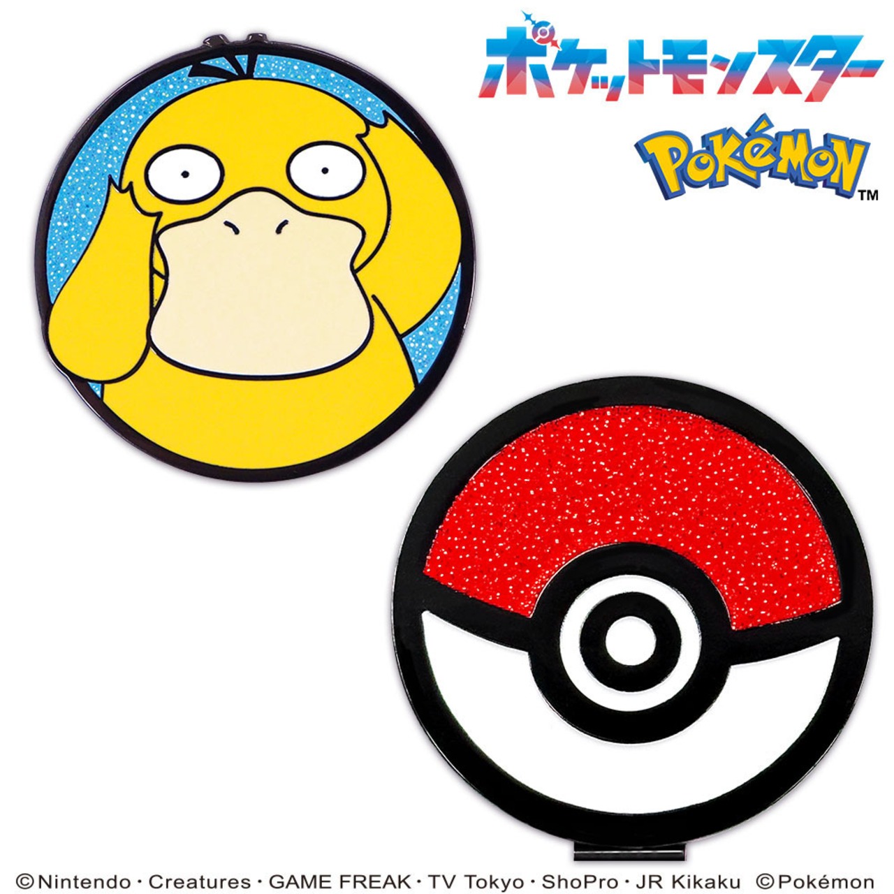 ポケモン ゴルフマーカーBIGサイズ（コダック） マグネット クリップ式　ライセンス商品