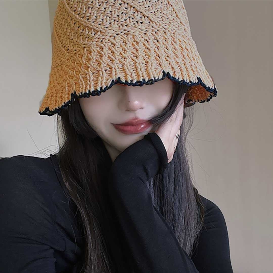 Y.A.R.N ヤーン クロシェハット バケットハット Y.A.R.N ヤーン クロシェハット バケットハット Y.A.R.N ヤーン