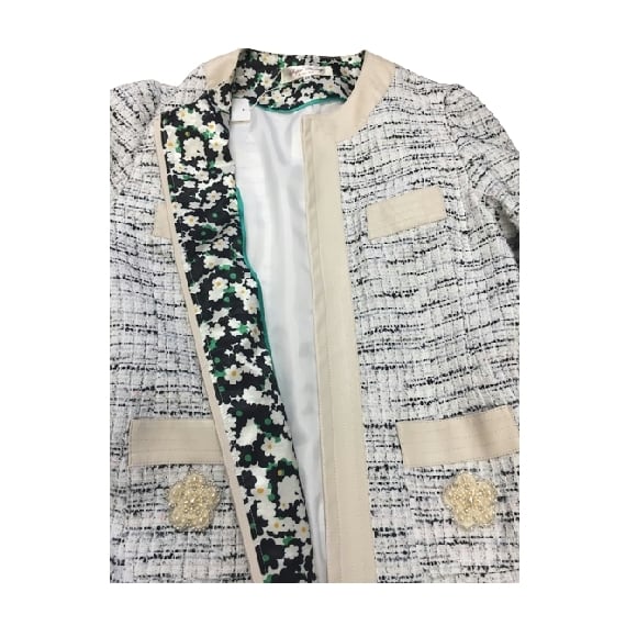 スーパービューティー　ツィードコート44 秋冬50%OFF スーパービューティー コート ツィード ジャケットコート