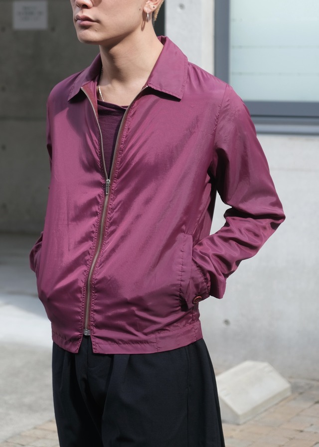 90's HELMUT LANG nylon zip up jacket