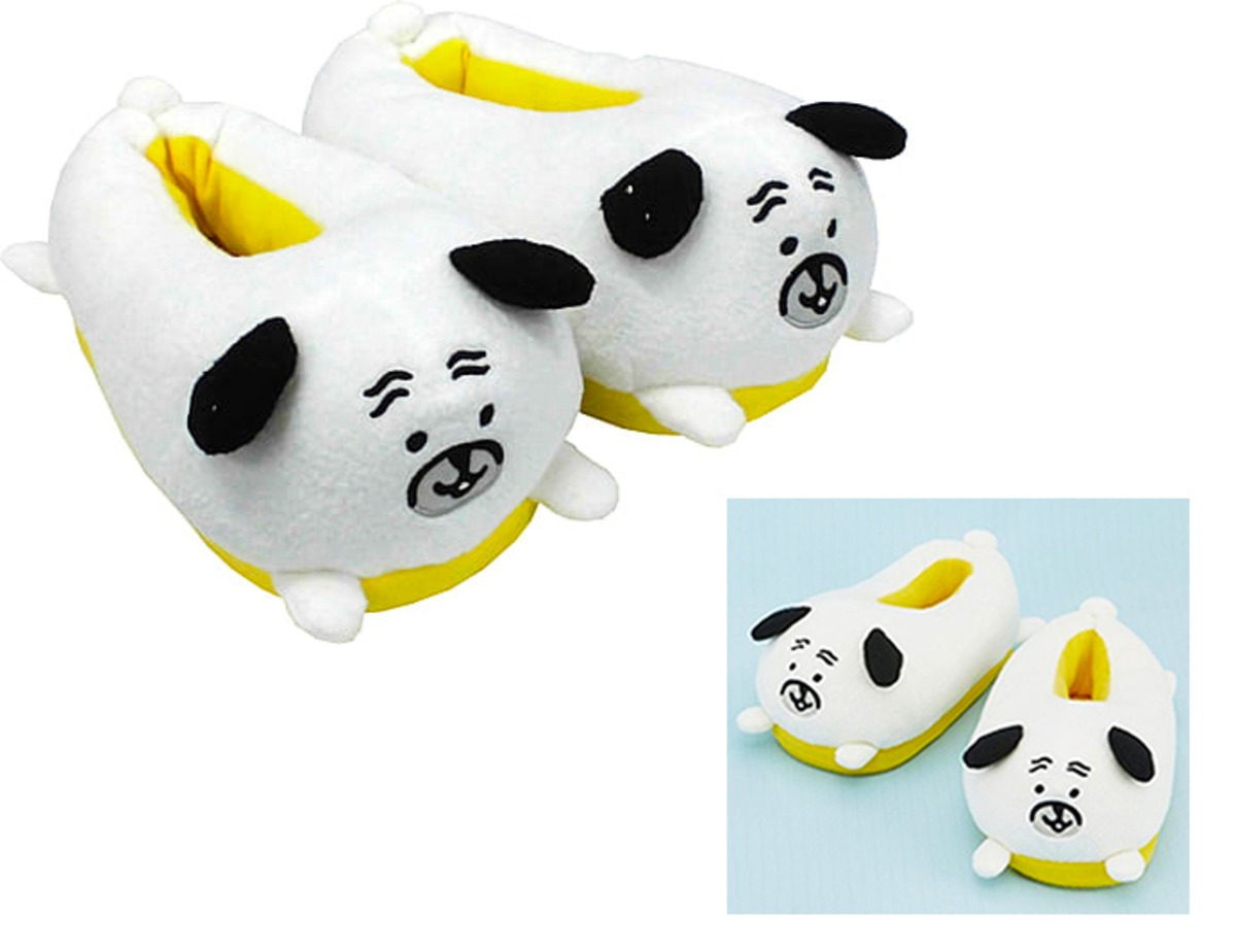 自分ツッコミくま ぬいぐるみ スリッパ バグさん すりっぱ ルームウェア サンダル 靴 グッズ 自分ツッコミクマ くま クマ プライズ アミューズメント雑貨のホビーポート