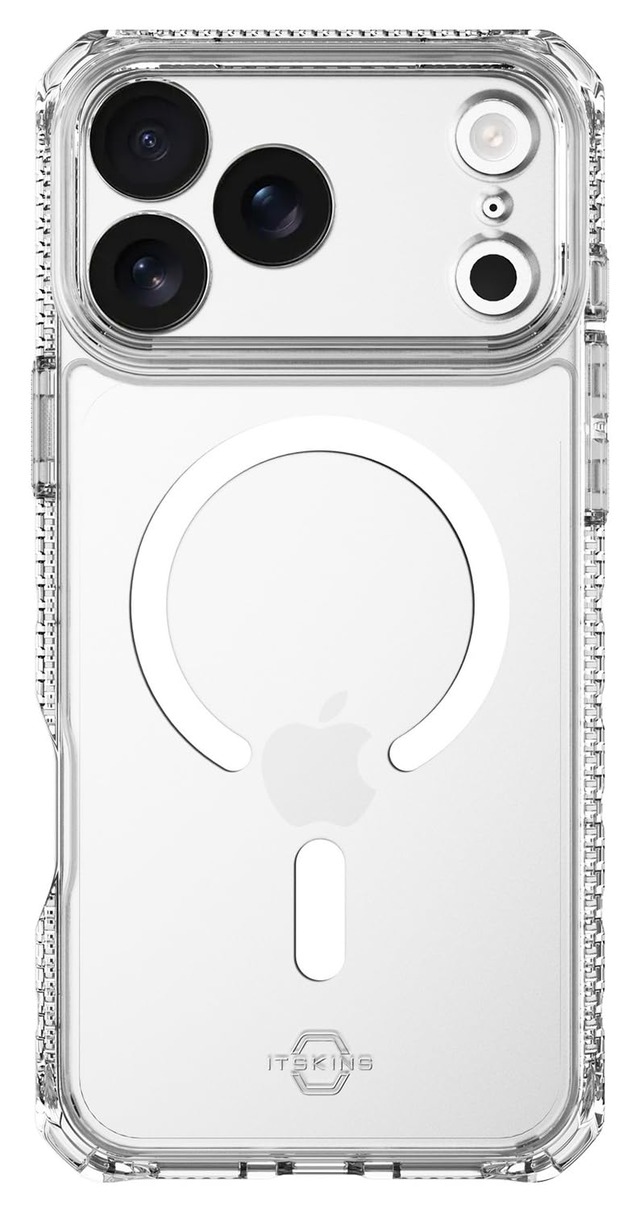 【ITSKINS】 iPhone 18 Pro iPhone 17 Pro 対応 ケース MagSafe 対応 クリア 耐衝撃 ハイブリッド スマホケース 透明 シンプル カバー [ iPhone18Pro iPhone17 プロ 対応 ] HYBRID R // CLEAR (MagSafe) トランスパレント